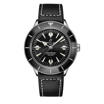 Superocean Heritage 57 Automatic Black Dial Men's Watch A10370121B1X2 Superocean Heritage 57 Automatic Black Dial Men's Watch A10370121B1X2