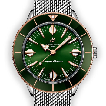 Superocean Heritage Automatic Green Dial Ladies Watch U10340361L1A1 Superocean Heritage Automatic Green Dial Ladies Watch U10340361L1A1