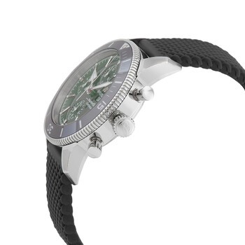 Superocean Heritage Chronograph Automatic Chronometer Green Dial Men's Watch A13313121L1S1