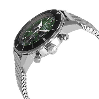 Superocean Heritage II Chronograph Automatic Green Dial Men's Watch AB01621A1L1A1 Superocean Heritage II Chronograph Automatic Green Dial Men's Watch AB01621A1L1A1