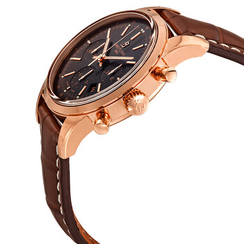 Transocean Black Dial Automatic Men's 18kt Rose Gold Chronograph Watch RB015212-BB16-737P-R20BA.1 Transocean Black Dial Automatic Men's 18kt Rose Gold Chronograph Watch RB015212-BB16-737P-R20BA.1