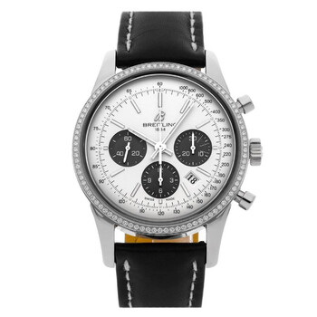 Transocean Chronograph Automatic Silver Dial Men's Watch AB015253/G724