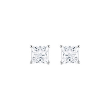 14KT White Gold 1.00 Carat Lab Grown Diamond Stud Earrings for Women LGD-JOE5725-GW60