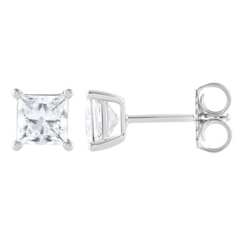 14KT White Gold 1.60 Carat Lab Grown Diamond Stud Earrings for Women LGD-JOE5723-GW60