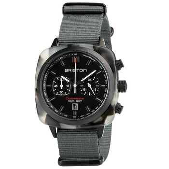 Timex Legacy Tonneau Chronograph Quartz Black Dial Men