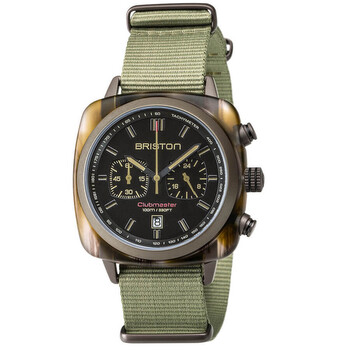 NWT Morphic M53 Series Chronograph Olive Dial Men\'s Watch Morphic M53 Series, Black Case, Chronograph Fiber Weaved  main image 2