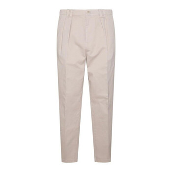 BRUNELLO CUCINELLI チノパン ベージュ 48 Brunello Cucinelli Light Beige Tailored Trousers, Brand Size 50
