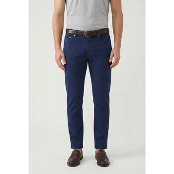 Brunello Cucinelli Men'S Sage Cotton Traditional Trousers, Size 50