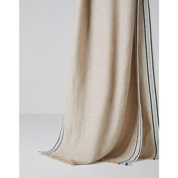 Brunello Cucinelli Men's White Ribbed Wool Scarf M2240819_CXP54