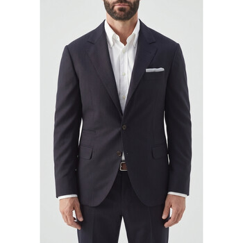 Brunello Cucinelli Men's Colorful Blue Wool Jacket, Size 42