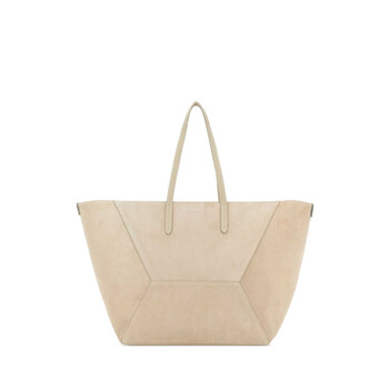 Sand Suede Shopping Bag MBDLB2572 C8905