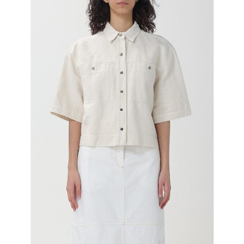 Max Mara Agiate Cropped Stretch-Cotton Jacket, Brand Size 40 (US