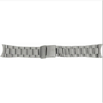 Brushed Stainless Steel 24mm Bracelet 202A Brushed Stainless Steel 24mm Bracelet 202A