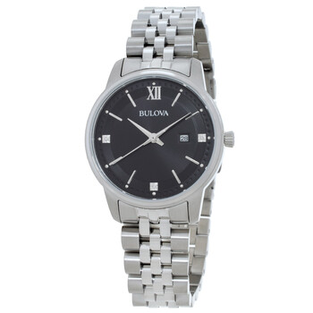 bulova men's 96b149 dress classic watch Bulova Men's 96B149 Dress Stainless Steel Watch