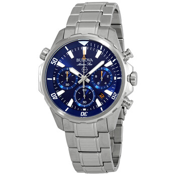 Marine Star Chronograph Blue Dial Men's Watch 96B256 Marine Star Chronograph Blue Dial Men's Watch 96B256