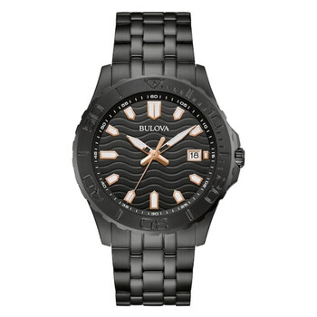 Performance Sport Quartz Black Dial Men's Watch 98B438