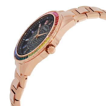 Phantom Quartz Crystal Black Dial Unisex Watch 97A180