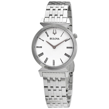 New BULOVA REGATTA WHITE DIAL WOMEN’S WATCH 98L264 Bulova Regatta Quartz White Dial Ladies Watch 98L264  main image 3
