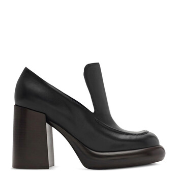 セール【BURBERRY】black☆レザー キトンヒール ミュール Burberry 90mm Bird Pumps | Black | FARFETCH