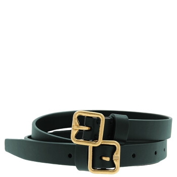 Burberry Adjustable Design Leather Belt, Size Medium 8077541  display picture 2