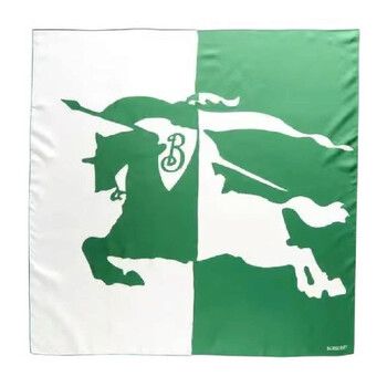 【送料&関税込】Burberry Horse Silk Split Scarf - Unisex Burberry Horse Silk Split Scarf | italist