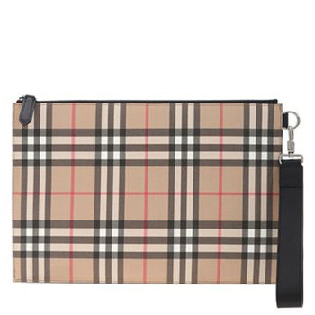 【Burberry】8085981 二つ折り財布 COMPACT ZIP FOLD Burberry Check Zip Bifold Wallet 8085981 5045705630225