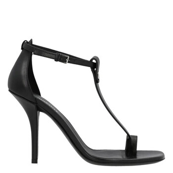Burberry Split-toe Detail Leather Hove Thong Sandals, Brand