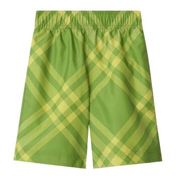 Burberry EKD Logo Check Swim Shorts, Size X-Small 8083160