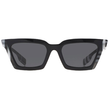 Briar Dark Gray Square Ladies Sunglasses BE4392U 405187 52 Briar Dark Gray Square Ladies Sunglasses BE4392U 405187 52