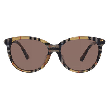 Brown Butterfly Ladies Sunglasses BE4455F 416373 55