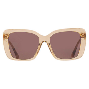 Brown Butterfly Ladies Sunglasses BE4456F 416773 54
