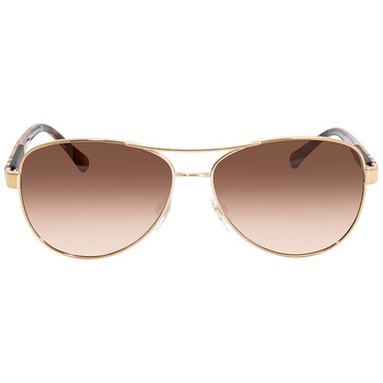 Brown Gradient Pilot Unisex Sunglasses BE3080 114513 59