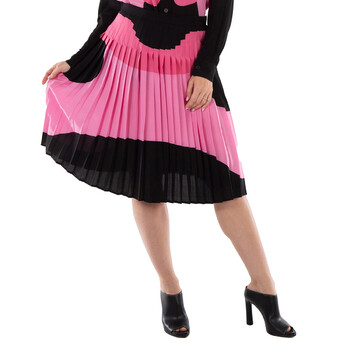 MOSCHINO PINK TIGER-PRINT スカート VIP【関税送料無料】希少 MOSCHINO PINK TIGER-PRINT SKIRT
