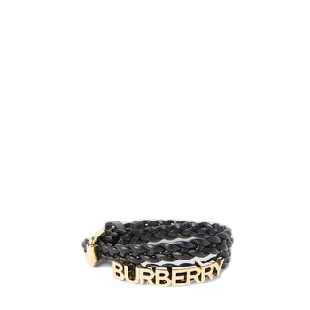 Burberry Burberry Interwoven Logo Plaque Bracelet 8072125