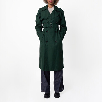 Burberry Cotton-Linen Blend Trench Dress, Brand Size 8 ( US Size 6 )  8089116 - Clothing - Jomashop