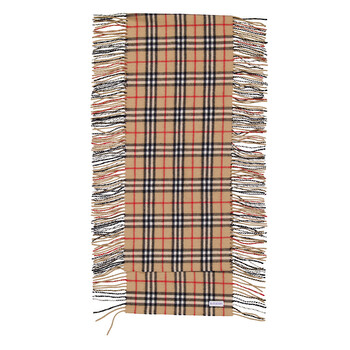 Burberry Monogram Cashmere Jacquard Scarf 8034383 5045623293908