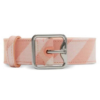 Burberry Checkered Pattern Belt, Size Small 8081756