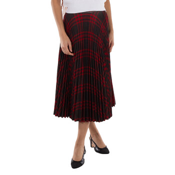 Burberry Shield Hardware Jersey Midi Skirt, Brand Size 6