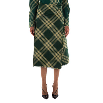 ミニスカート Burberry FW23 Check kilt skirt (8077203 HUNTER) 4B0C33FF-D92E-4D7F-A6CB-