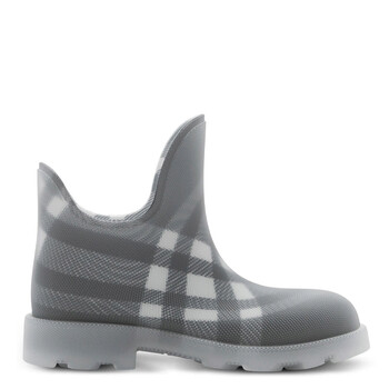 Burberry Marsh Check-Pattern Boots, Brand Size 36 ( US Size
