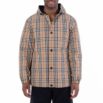 Checked Reversible Hooded Jacket 8074688