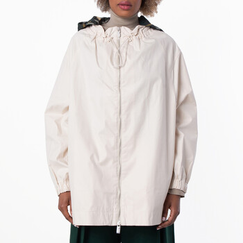 Burberry Cotton Jacket With Puttee Collar, Brand Size 4 ( US Size