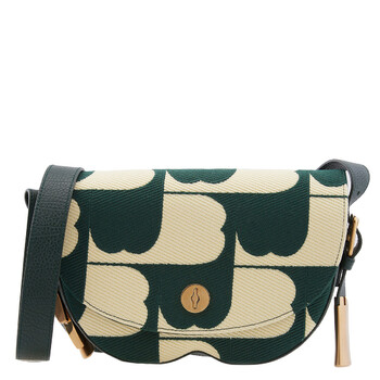 Chess Satchel Cotton Crossbody Bag