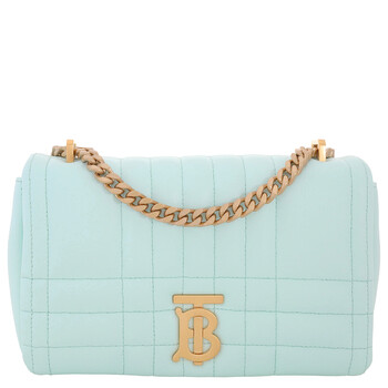 Burberry Mini TB-Plaque Leather Crossbody Bag 8073692