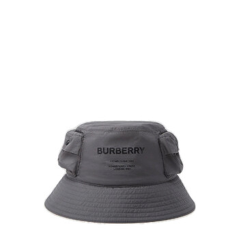Burberry Cotton Wide-Brim Bucket Hat, Size Small 8065864