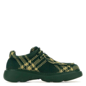 Burberry Creeper Ekd Check Print Derby Shoes, Brand Size 42