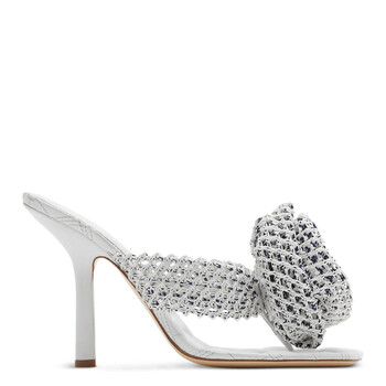 Gianvito Rossi G1614085RICXCNPHPH 関税送料込 Gianvito Rossi White Cannes 85 Platform Sandals, Brand Size
