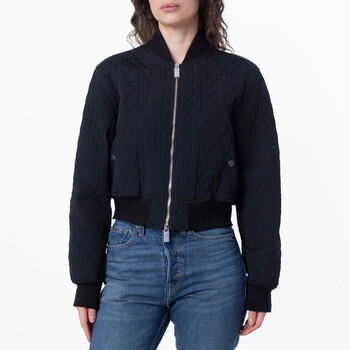 Burberry Womens Black Quilted Insulated Jacket, Size X-Small