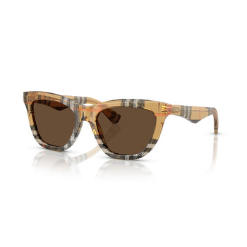 Dark Brown Cat Eye Ladies Sunglasses BE4435 414673 53 Dark Brown Cat Eye Ladies Sunglasses BE4435 414673 53