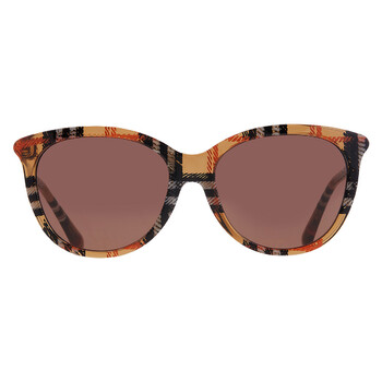 Dark Brown Phantos Ladies Sunglasses BE4455 416373 55